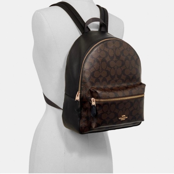 Coach Signature Backpack - Picture 13 of 13